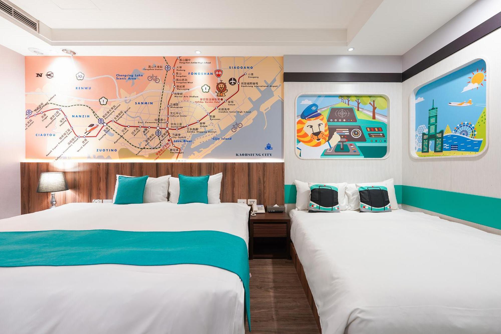 Holiday Garden Hotel Skm Park Kaohsiung Ruang foto